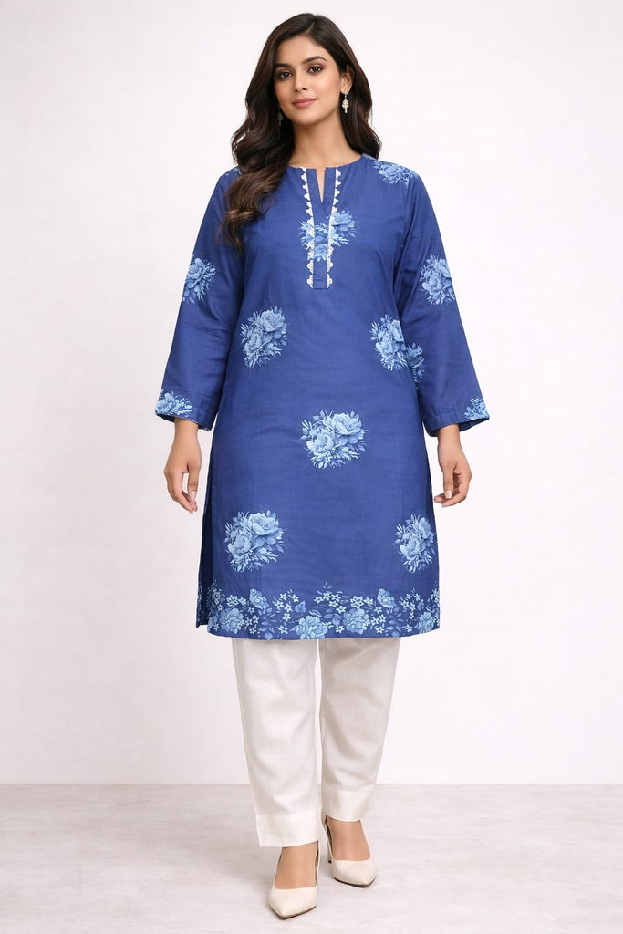 Lawn 2 Piece – Blue